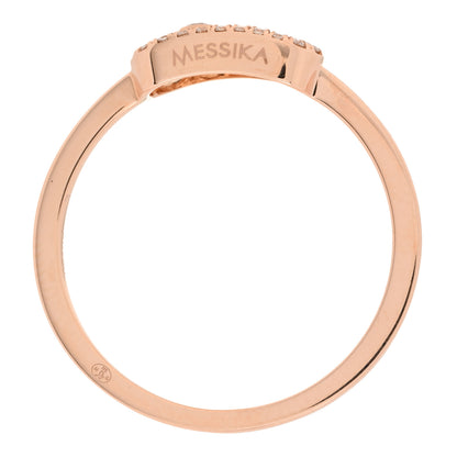 Messika 18K Rose Gold Diamond Move Uno Ring 54 6.75 4 of 5