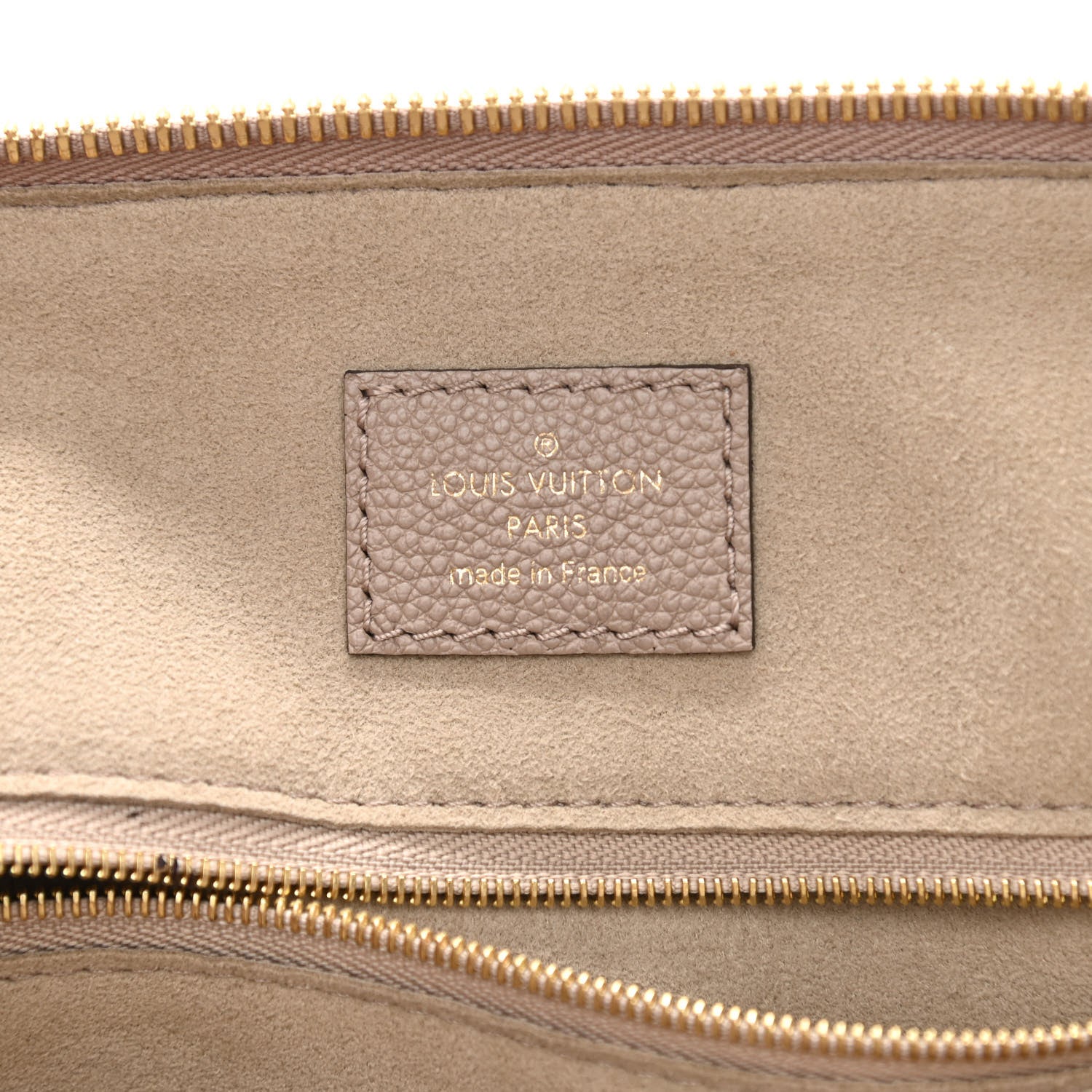 Louis Vuitton Empreinte Monogram Giant Speedy Bandouliere 25 Tourterelle 6 of 8