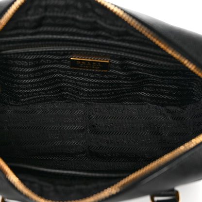 Prada Saffiano Lux Bauletto Black 4 of 7