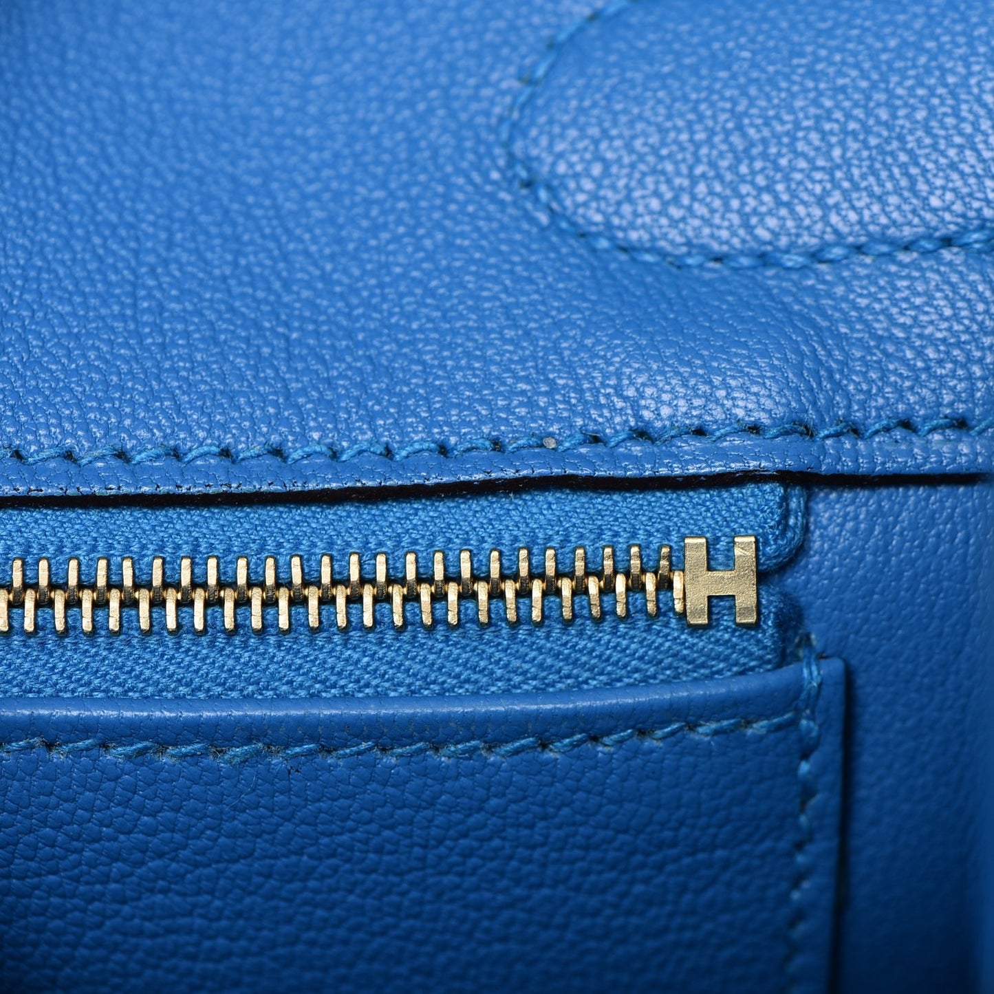 Togo Birkin 30 Bleu Zanzibar