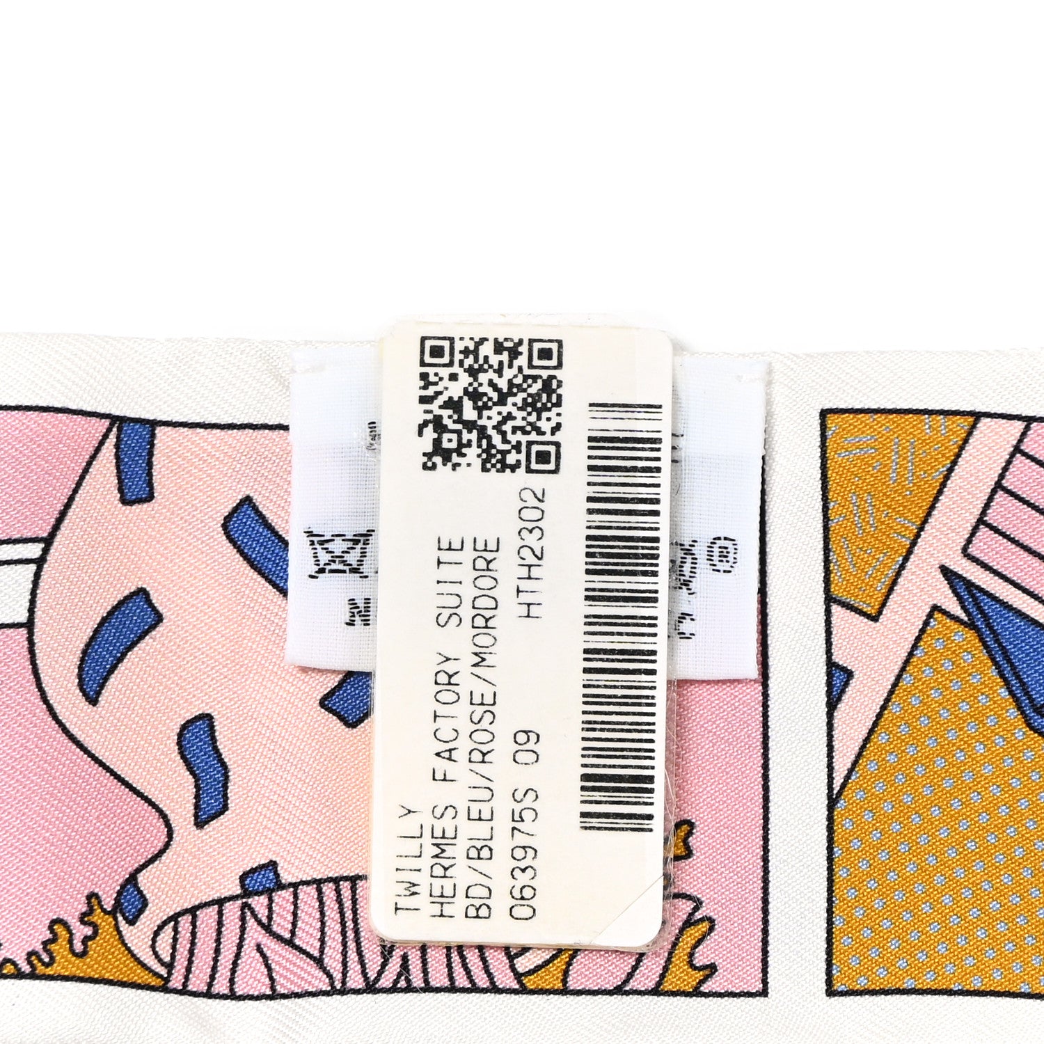 Hermes Silk Factory Suite Twilly Bleu Rose Mordore 3 of 4