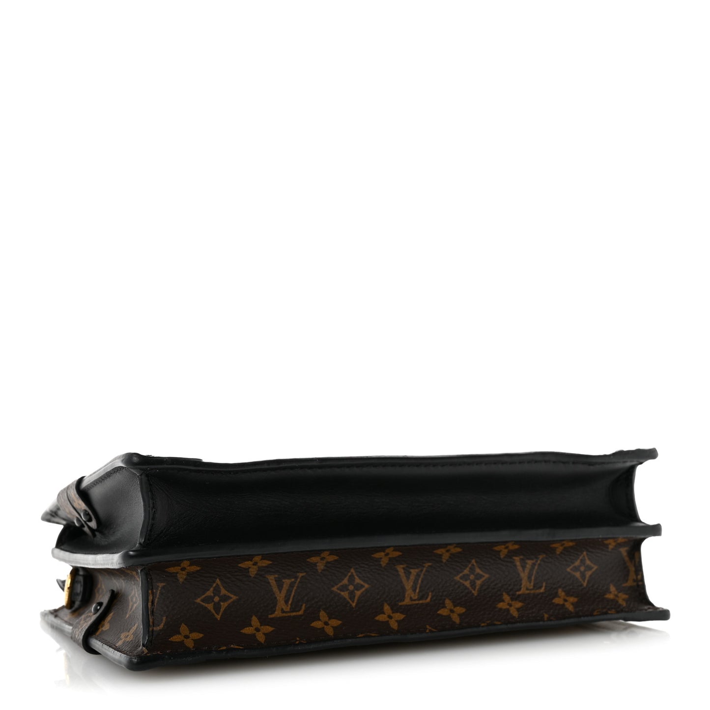 Reverse Monogram Trunk Clutch