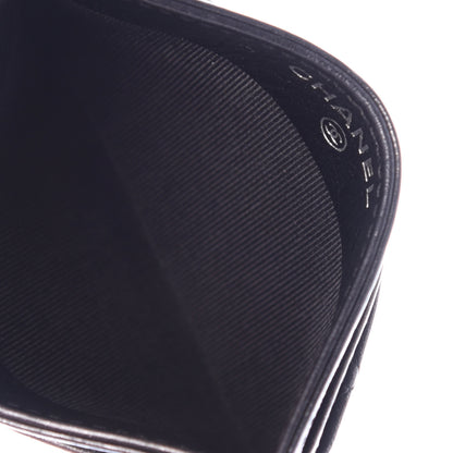 Chanel Aged Calfskin Quilted Reissue Card Holder Black 5 of 9