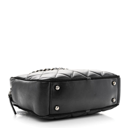 Chanel Calfskin Quilted Small Ballerine Camera Case Black 4 of 18