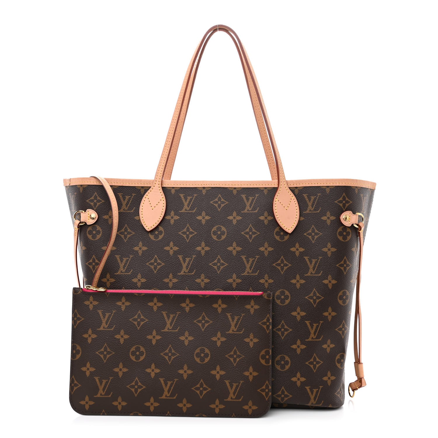 Louis Vuitton Monogram Neo Neverfull MM Pivoine 3 of 14
