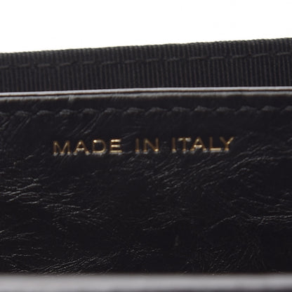 Chanel Aged Calfskin Quilted Reissue Flap Card Holder Black 7 of 9