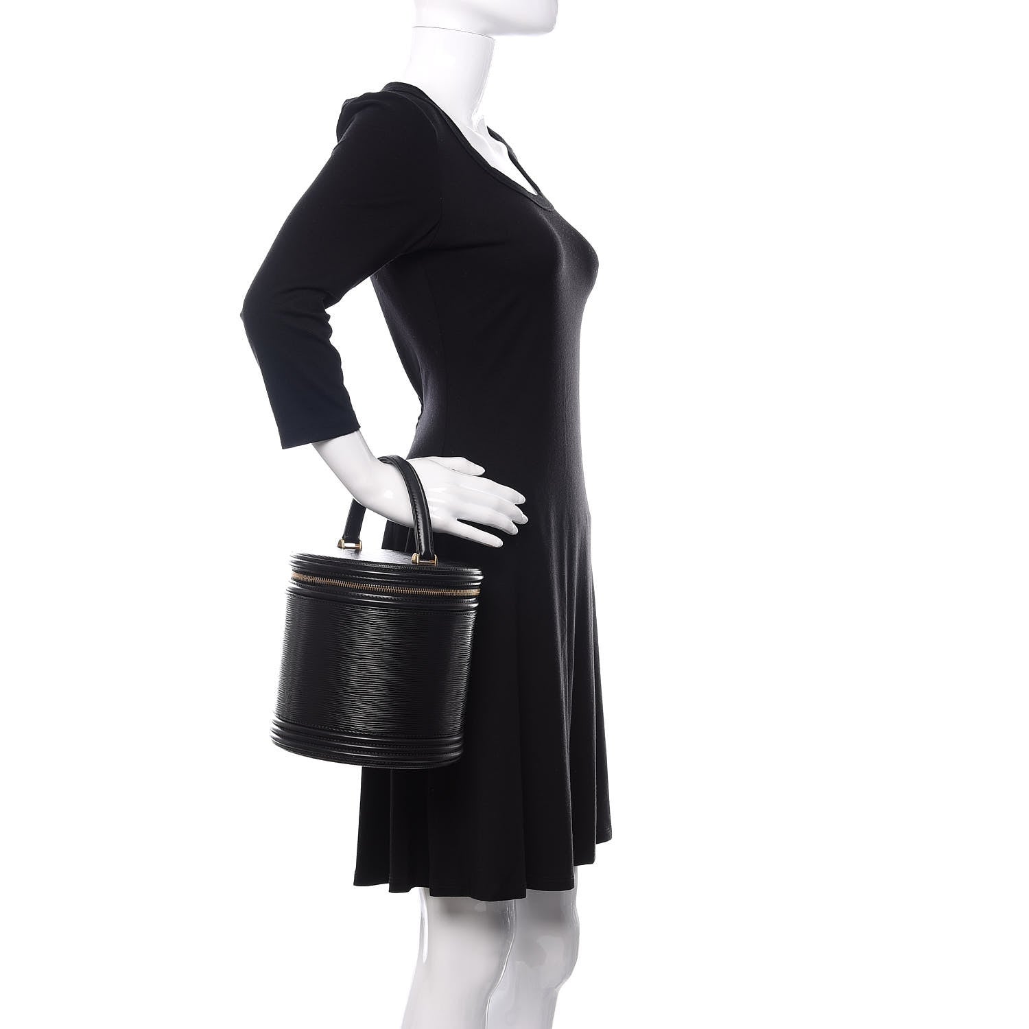 Louis Vuitton Epi Cannes Black 2 of 11