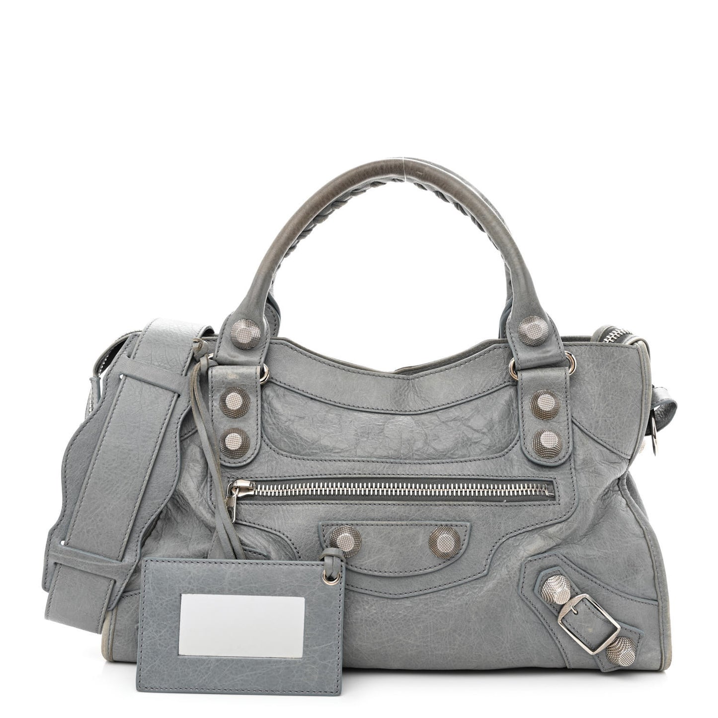 Agneau Giant 21 Silver Hardware City Ardoise