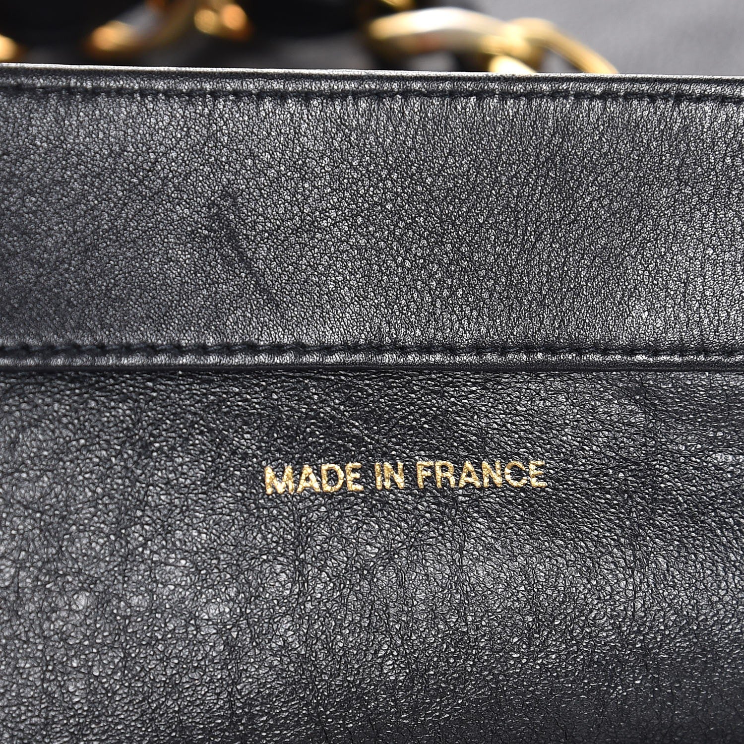 Chanel Lambskin CC Tote Black 7 of 12