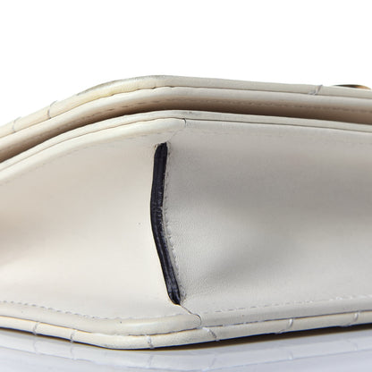 Gucci Calfskin Matelasse GG Marmont Mini Bag White 7 of 9