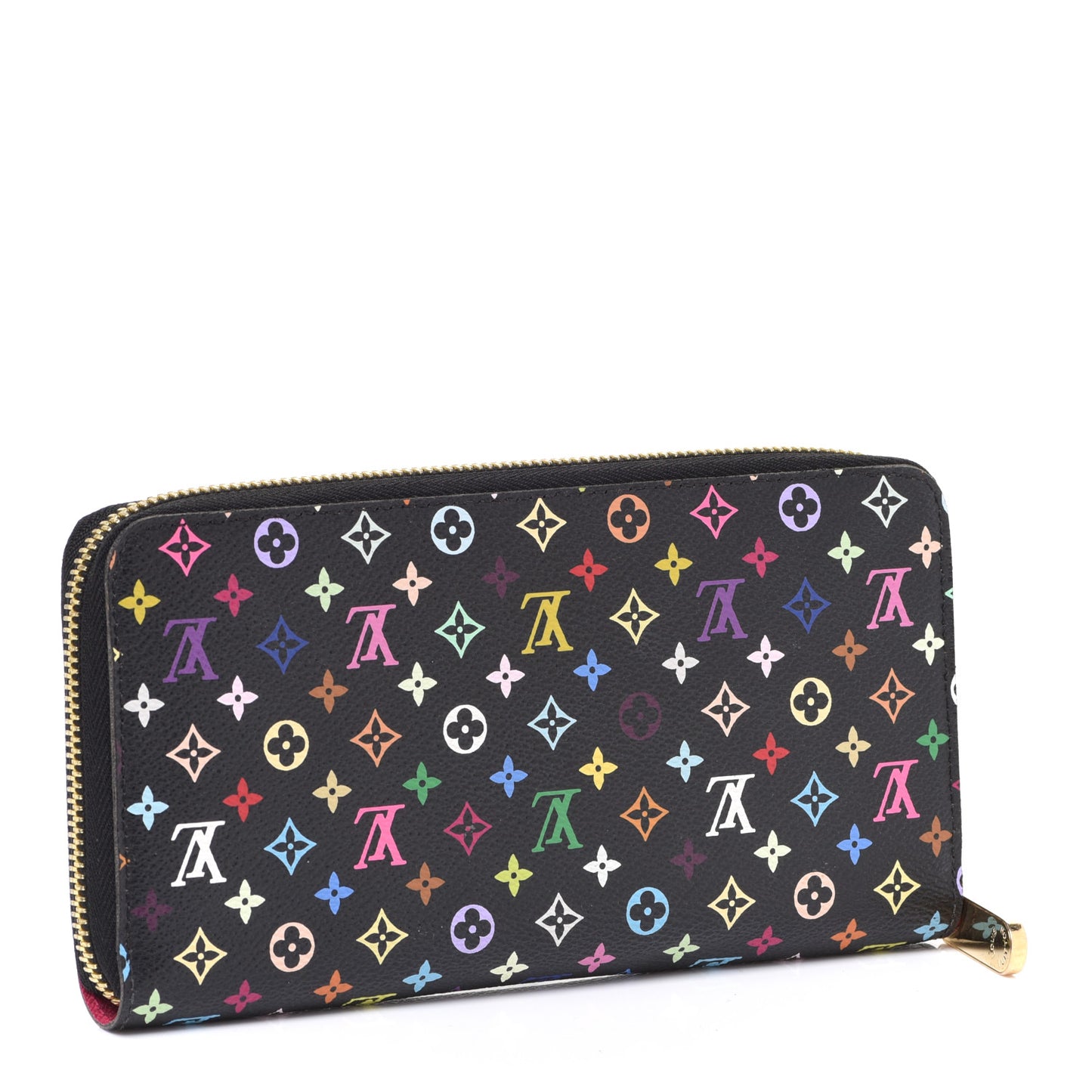 Monogram Multicolor Zippy Wallet Black Grenade