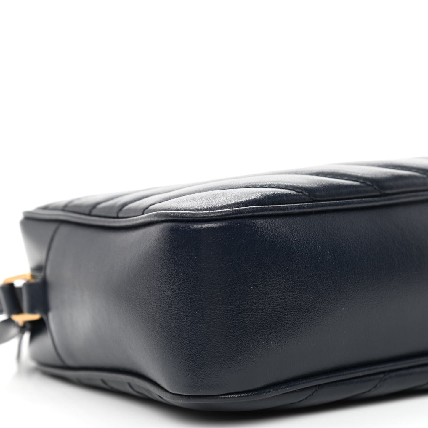 Calfskin Matelasse Monogram Lou Camera Bag Navy