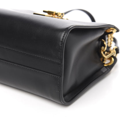 Chloe Shiny Calfskin Mini Annie Shoulder Bag Black 8 of 9