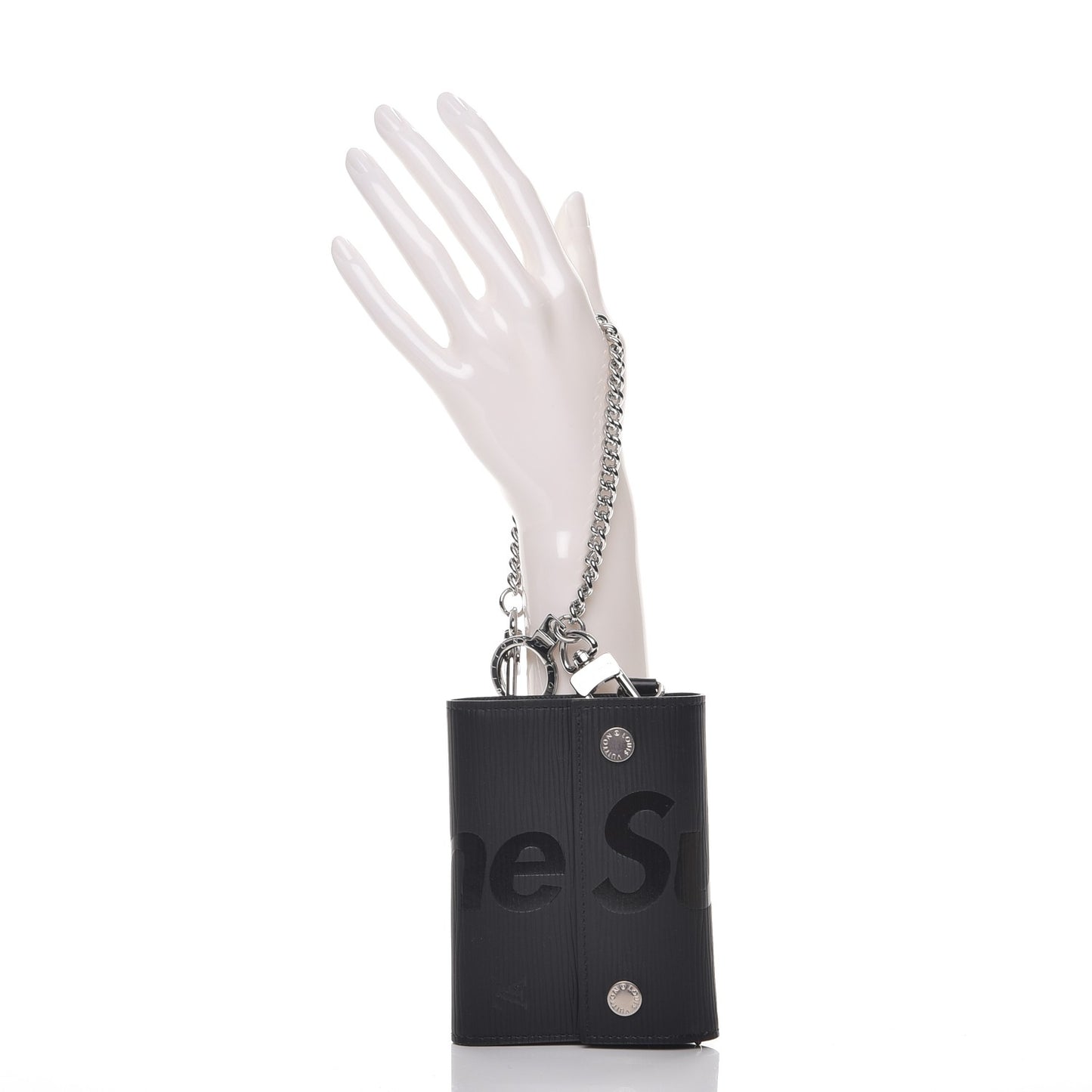 X SUPREME Epi Chain Wallet Black