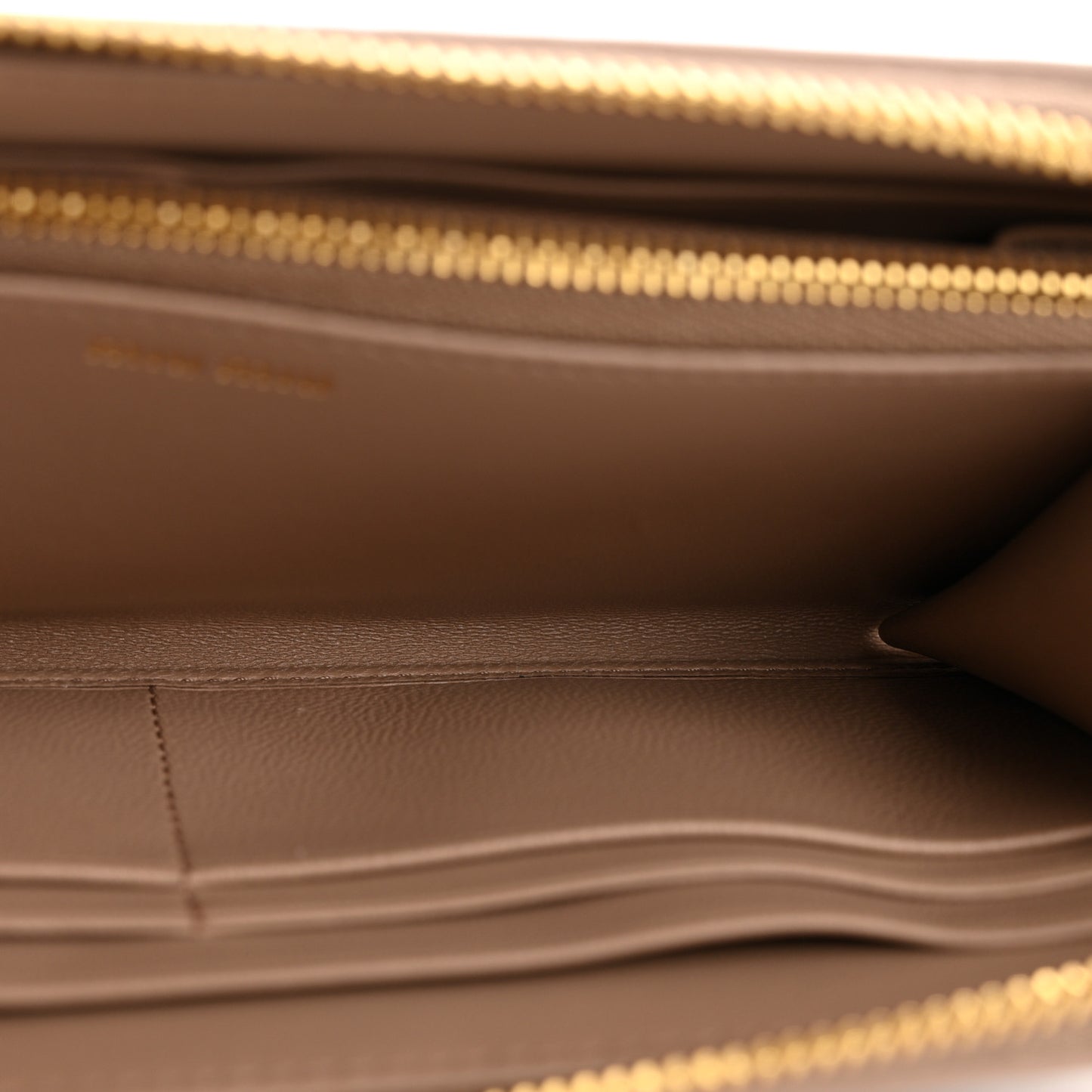 Matelasse Large Zip Around Wallet Cammeo