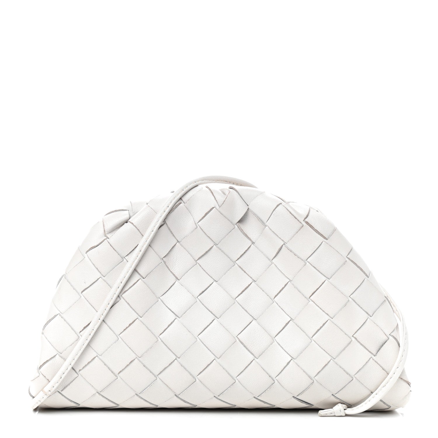 Bottega Veneta Nappa Intrecciato The Mini Pouch Plaster 1 of 9