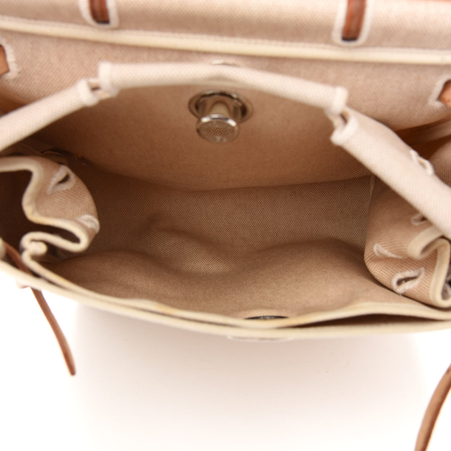 Hermes Toile Herbag Backpack 30 PM Natural 4 of 7