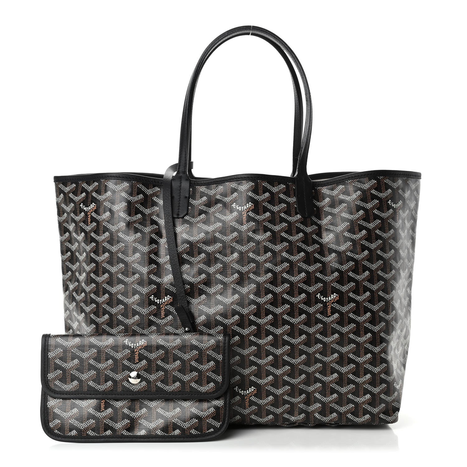 Goyard Goyardine Saint Louis PM Black 1 of 5