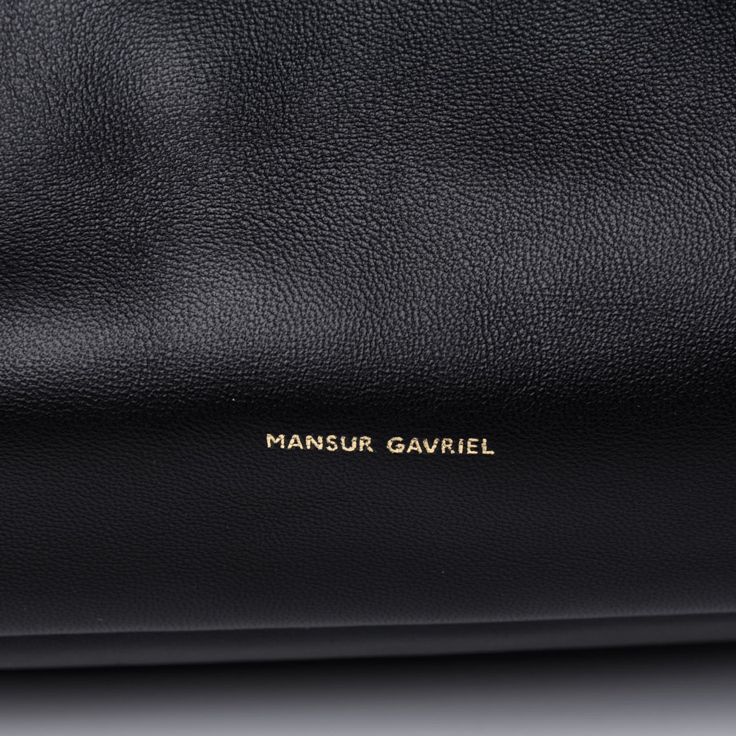 Lambskin Cloud Clutch Black Flamma