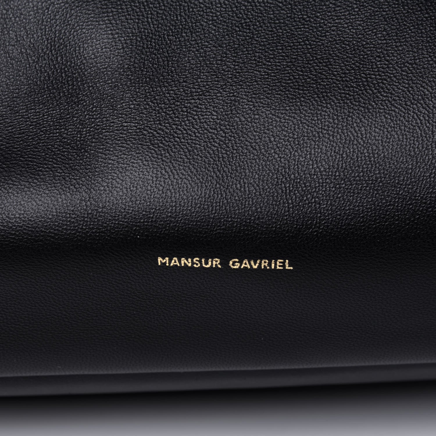 Mansur Gavriel Lambskin Cloud Clutch Black Flamma 13 of 13