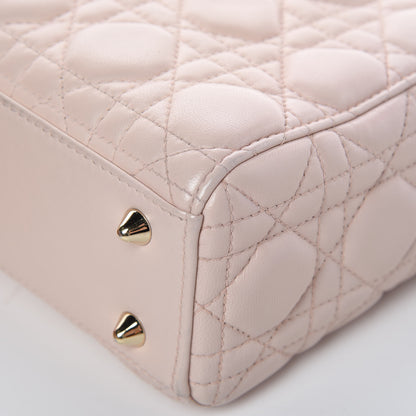 Christian Dior Lambskin Cannage Small Lucky Badges My Lady Dior Pink 11 of 12