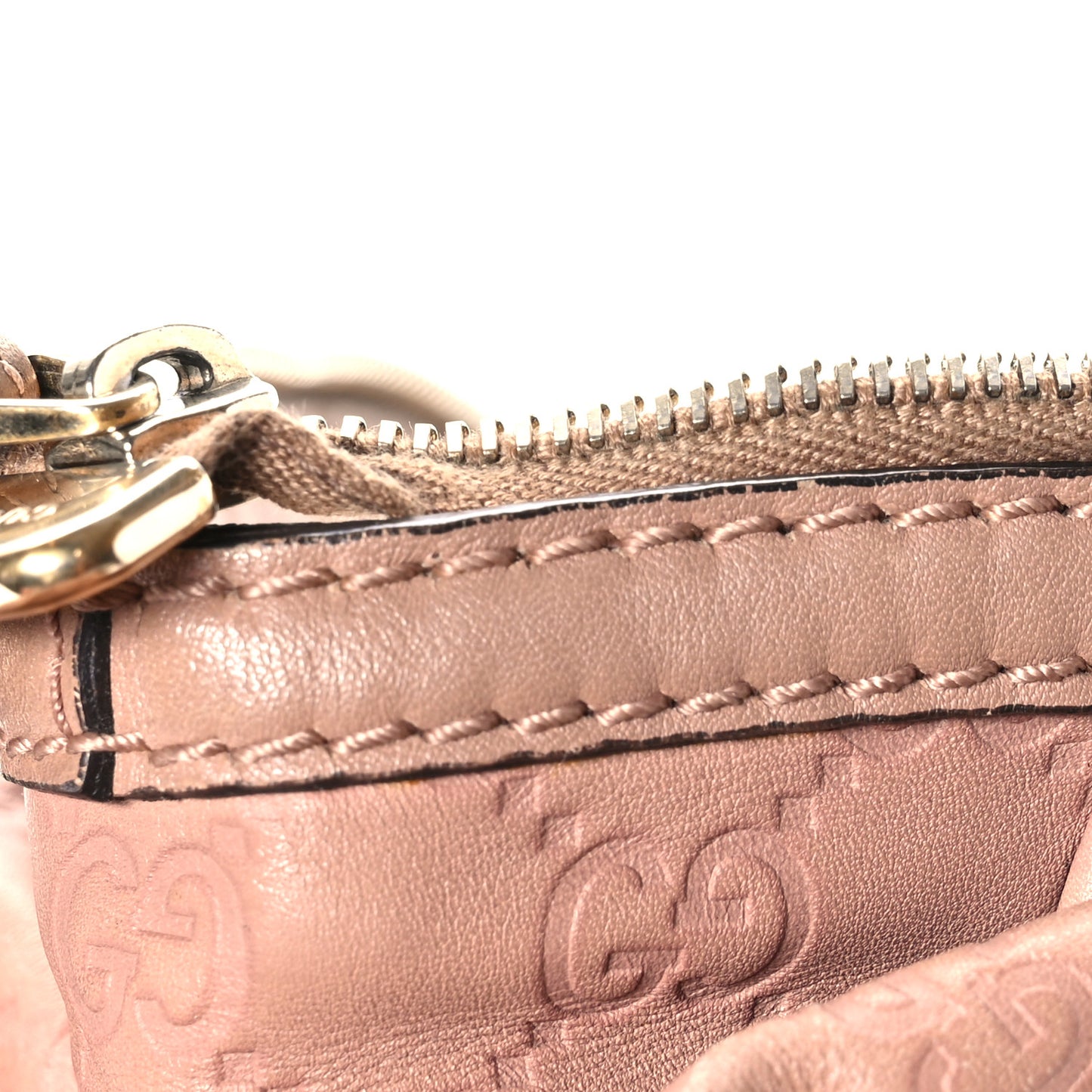 Guccissima Medium Sukey Boston Winter Rose