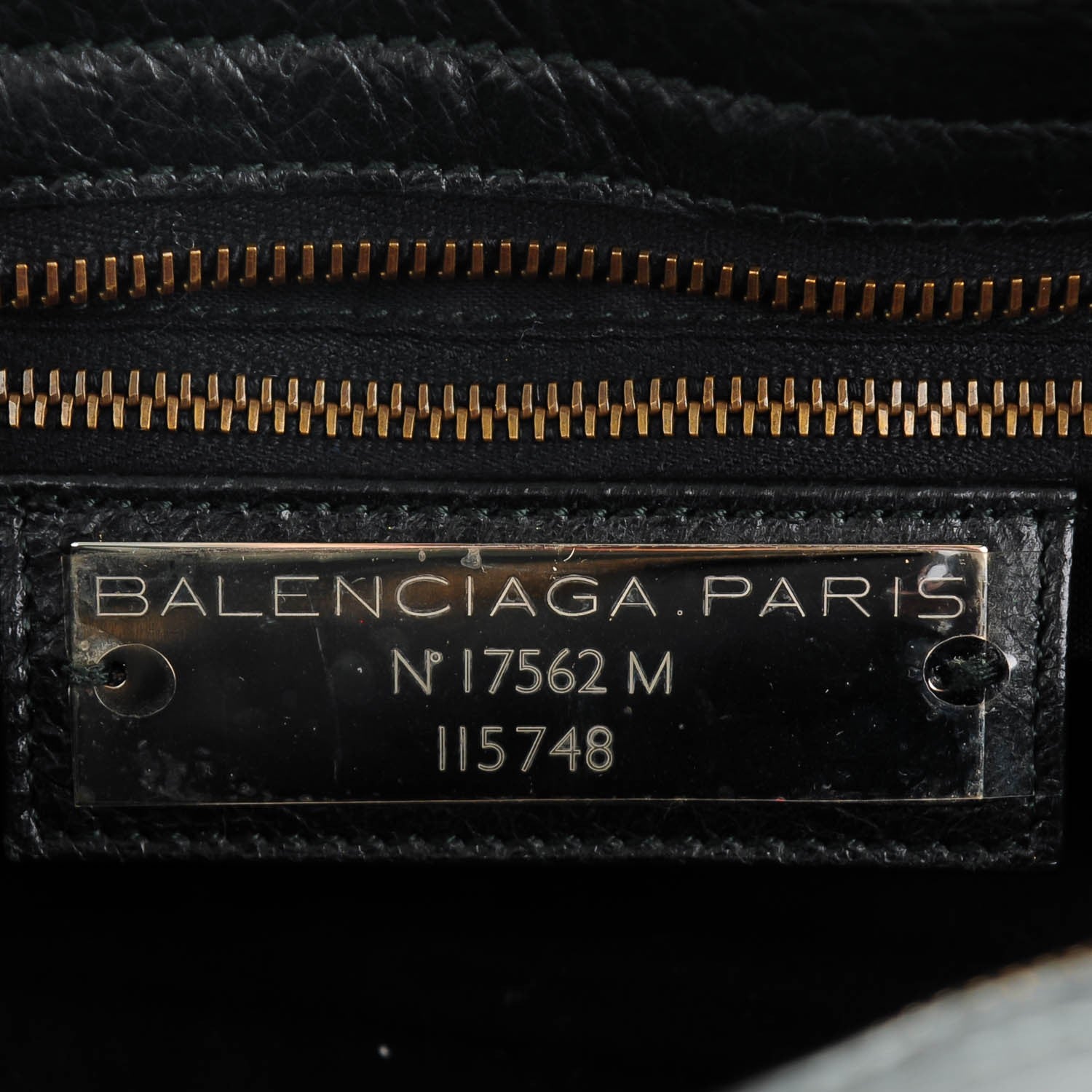 Balenciaga Agneau Classic Hardware City Black 6 of 7