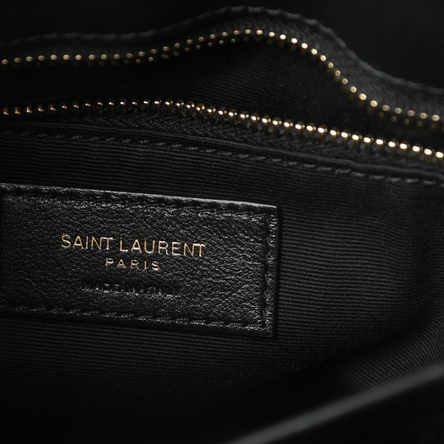 Saint Laurent Patent Y Quilted Monogram Toy Loulou Crossbody Bag Black 6 of 10