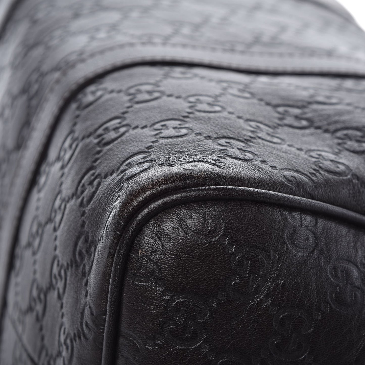 Guccissima Medium Joy Boston Dark Brown