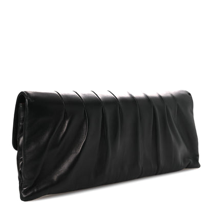 Chanel Lambskin Vertical Quilted Clutch Black 3 of 11