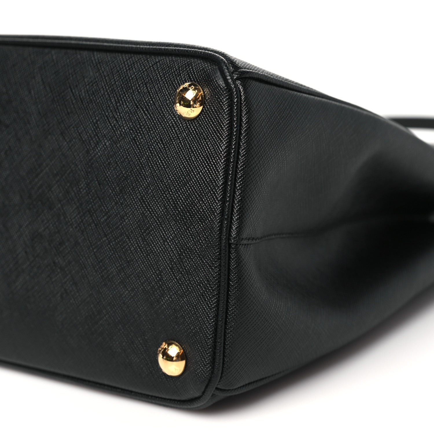 Prada Saffiano Lux Large Galleria Double Zip Tote Black 9 of 9