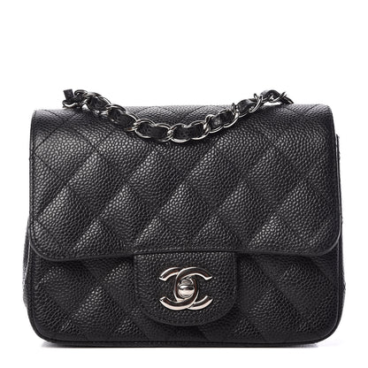 Chanel Caviar Quilted Mini Square Flap Black 1 of 10