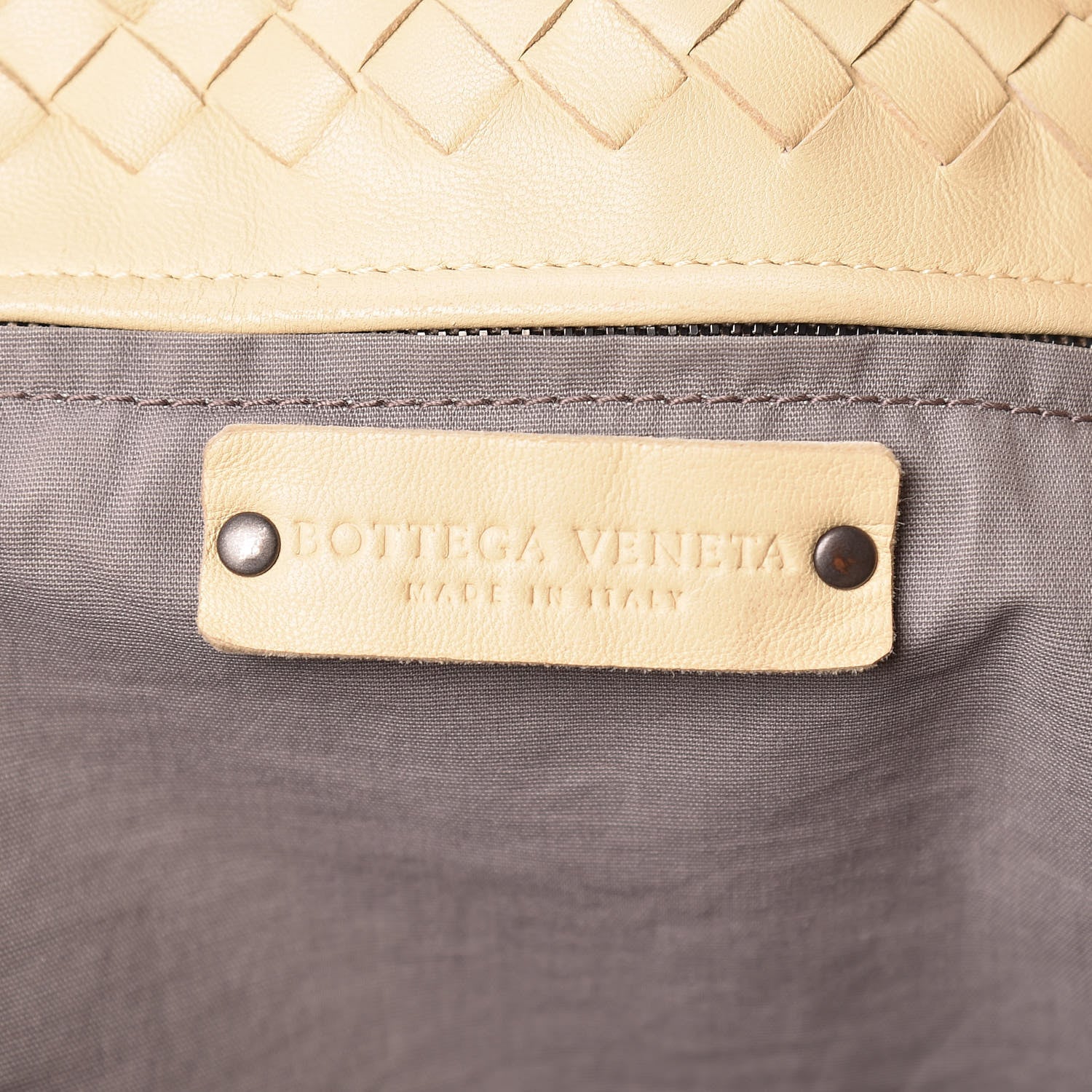 Bottega Veneta Nappa Intrecciato Large Capri Tote Banane 6 of 14