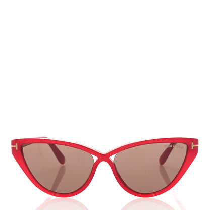 Tom Ford Charlie 02 Sunglasses TF740 Red 2 of 8