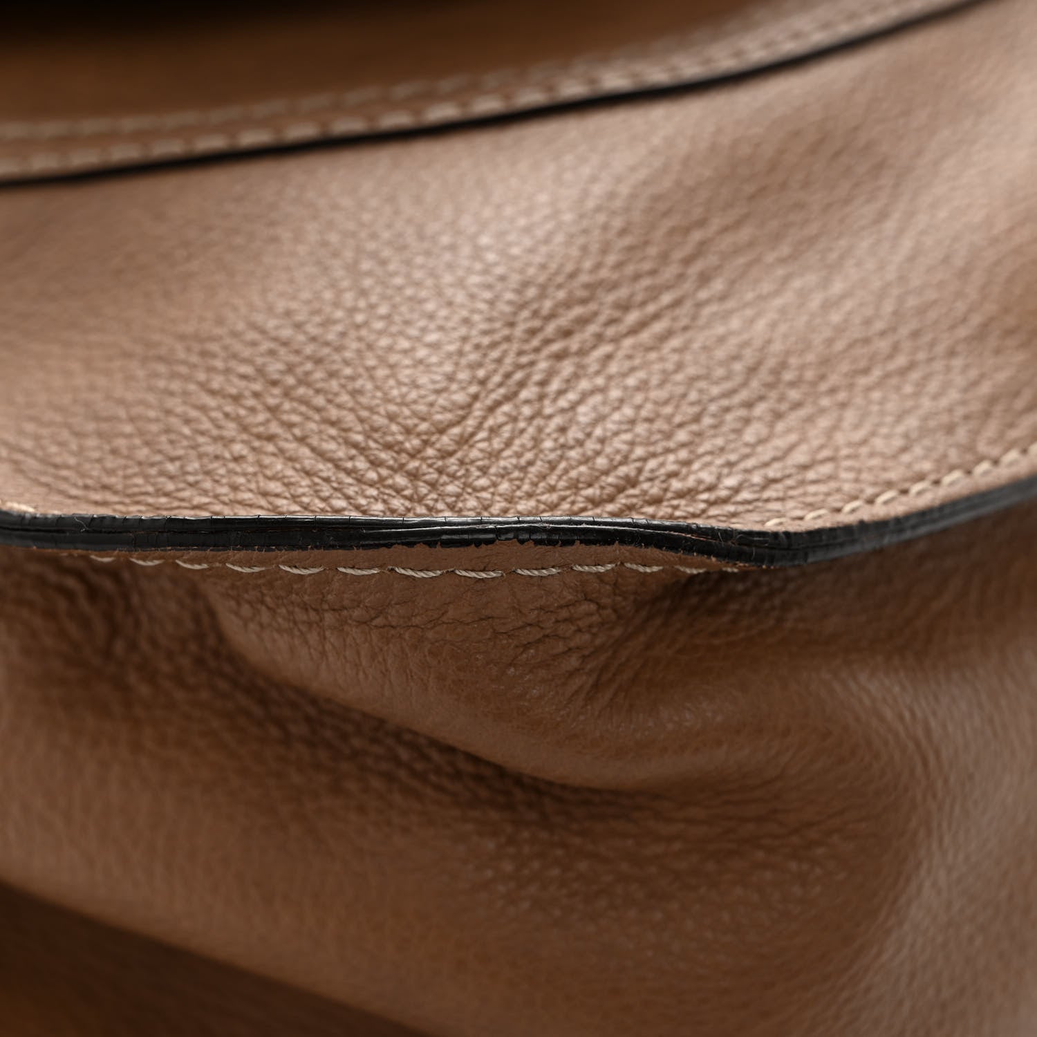 Chloe Calfskin Large Marcie Satchel Nut 10 of 10