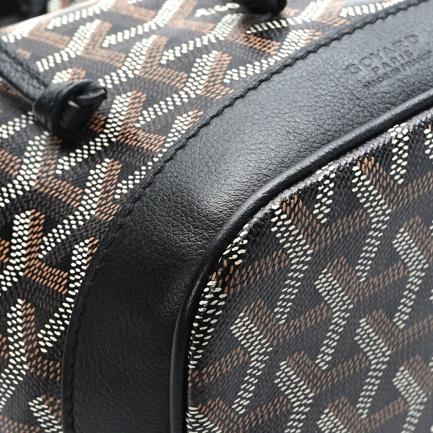 Goyard Goyardine Petit Flot Bucket Bag PM Black 7 of 10