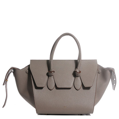 Celine Crisped Calfskin Mini Tie Tote Medium Grey 9 of 16