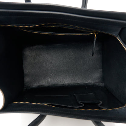 Celine Canvas Smooth Calfskin Suede Mini Tri-Color Luggage 5 of 11