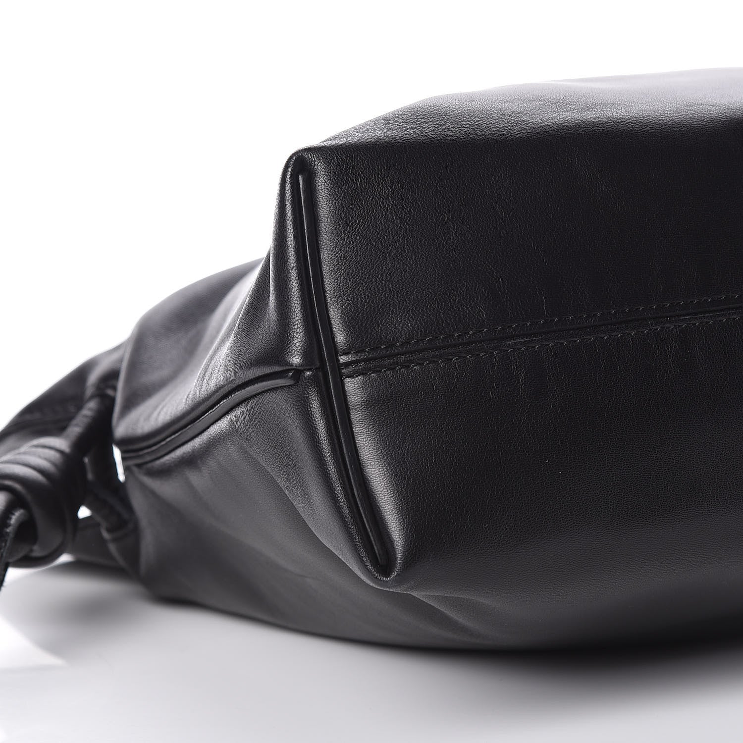 Loewe Calfskin Flamenco Knot Bag Black 11 of 12