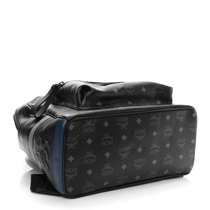 MCM Visetos Medium Stark Backpack Black 4 of 12