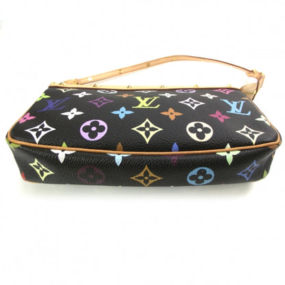 Louis Vuitton Monogram Multicolor Pochette Accessories Black 4 of 8