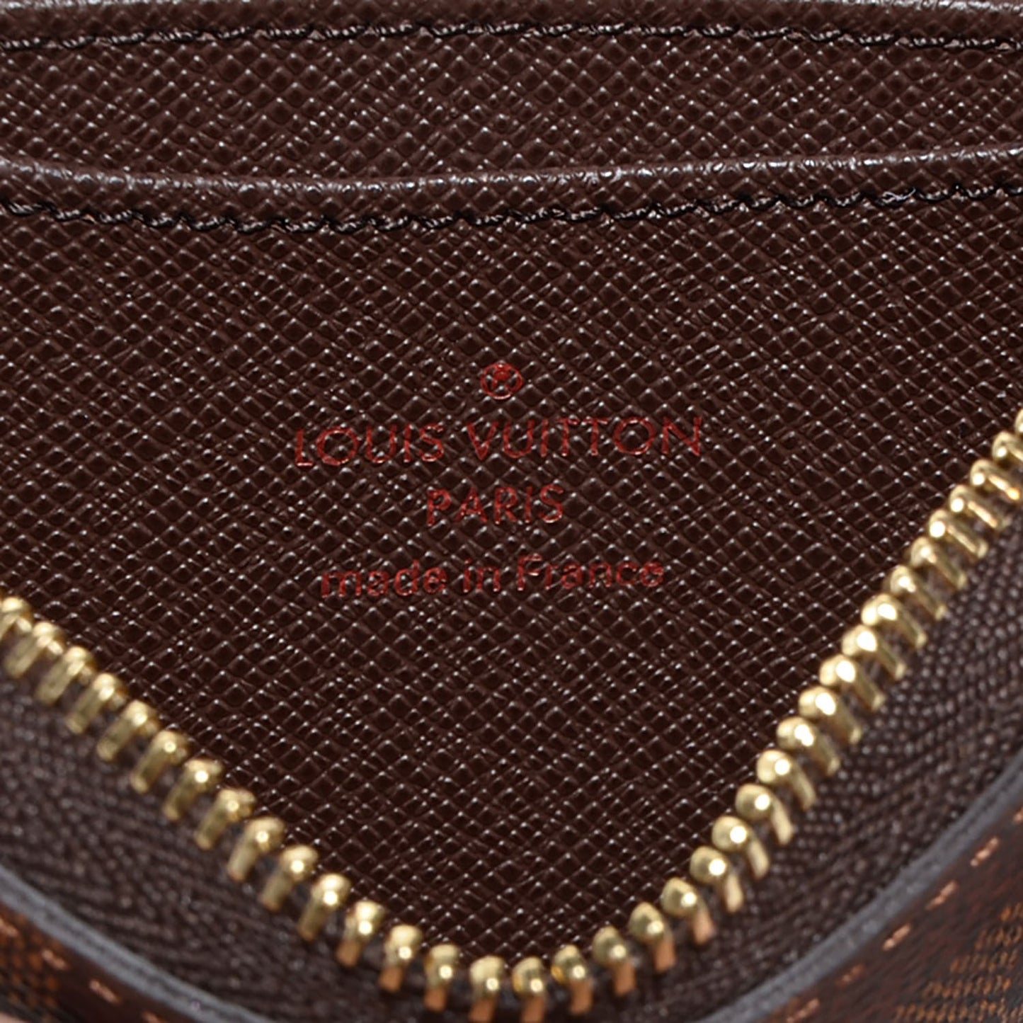 Damier Ebene Zippy Coin Purse