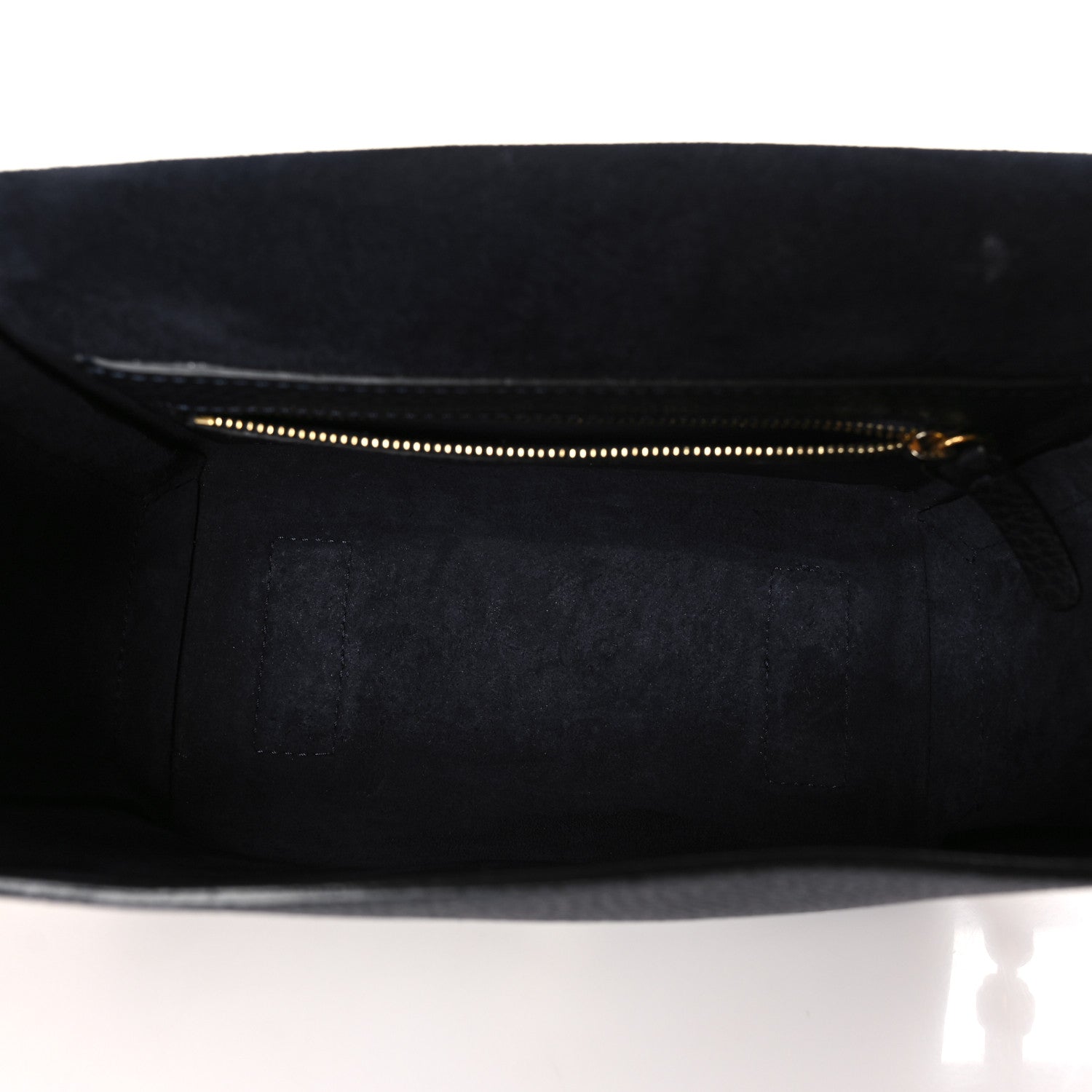 Lanvin Grained Calfskin Box Messenger Bag Navy 4 of 8