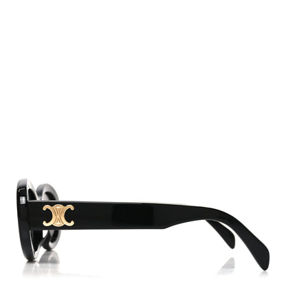 Celine Acetate Triomphe 01 Sunglasses CL 40194U Black 3 of 7
