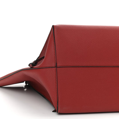 Loewe Soft Grained Calfskin Medium Cushion Tote Merlot 8 of 9