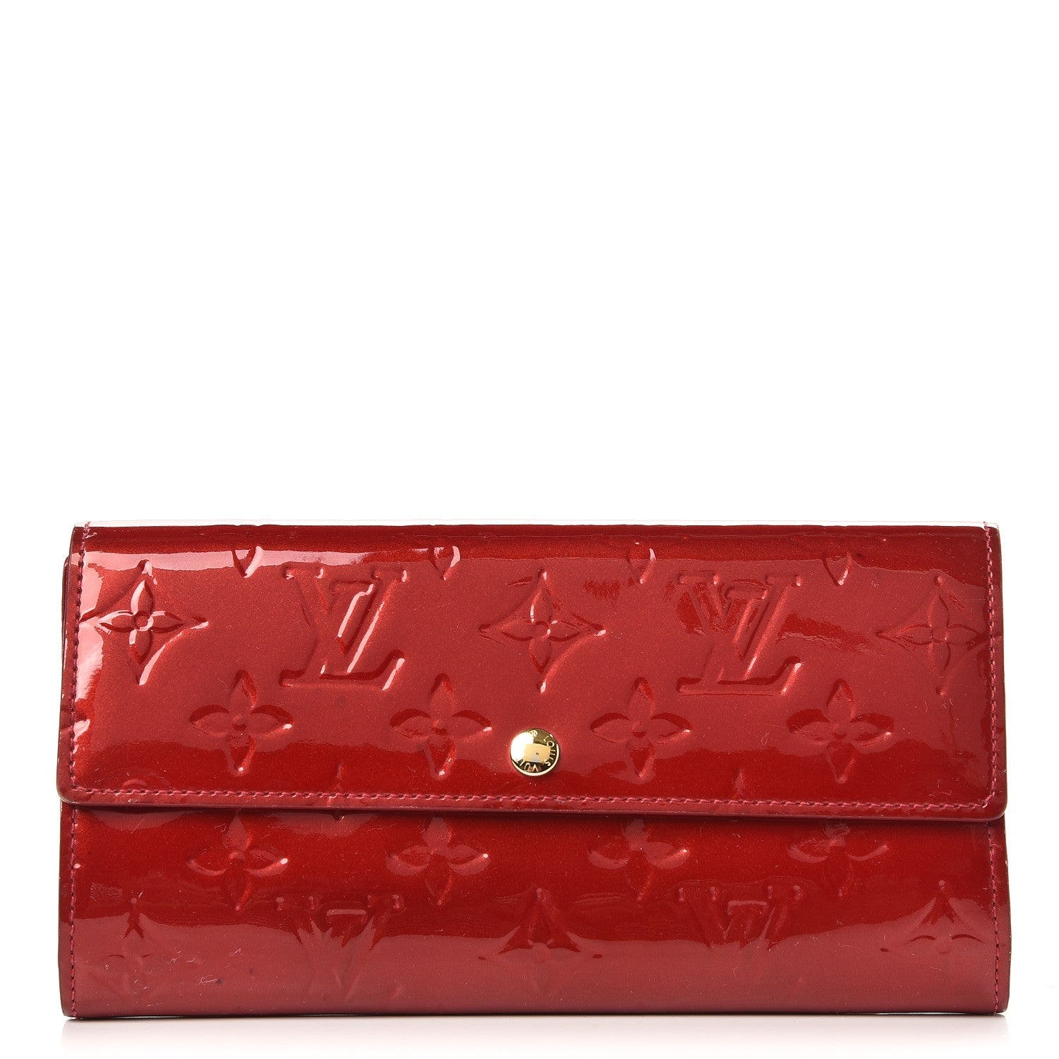 Louis Vuitton Vernis Sarah Wallet Pomme D'Amour 1 of 11