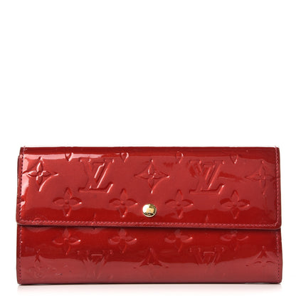 Louis Vuitton Vernis Sarah Wallet Pomme D'Amour 1 of 11