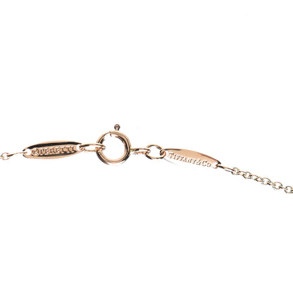 Tiffany 18K Rose Gold Diamond .10ct Elsa Peretti Diamonds by the Yard Pendant Necklace 5 of 5