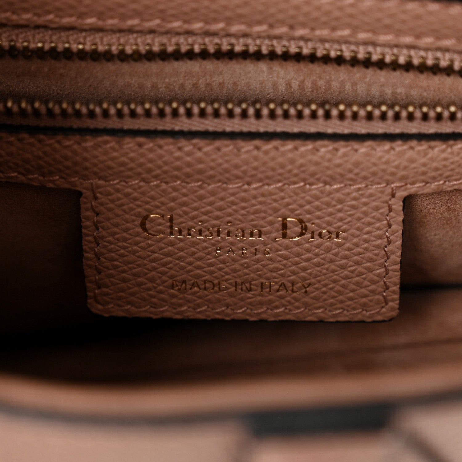 Christian Dior Grained Calfskin Saddle Bag Fard 6 of 10