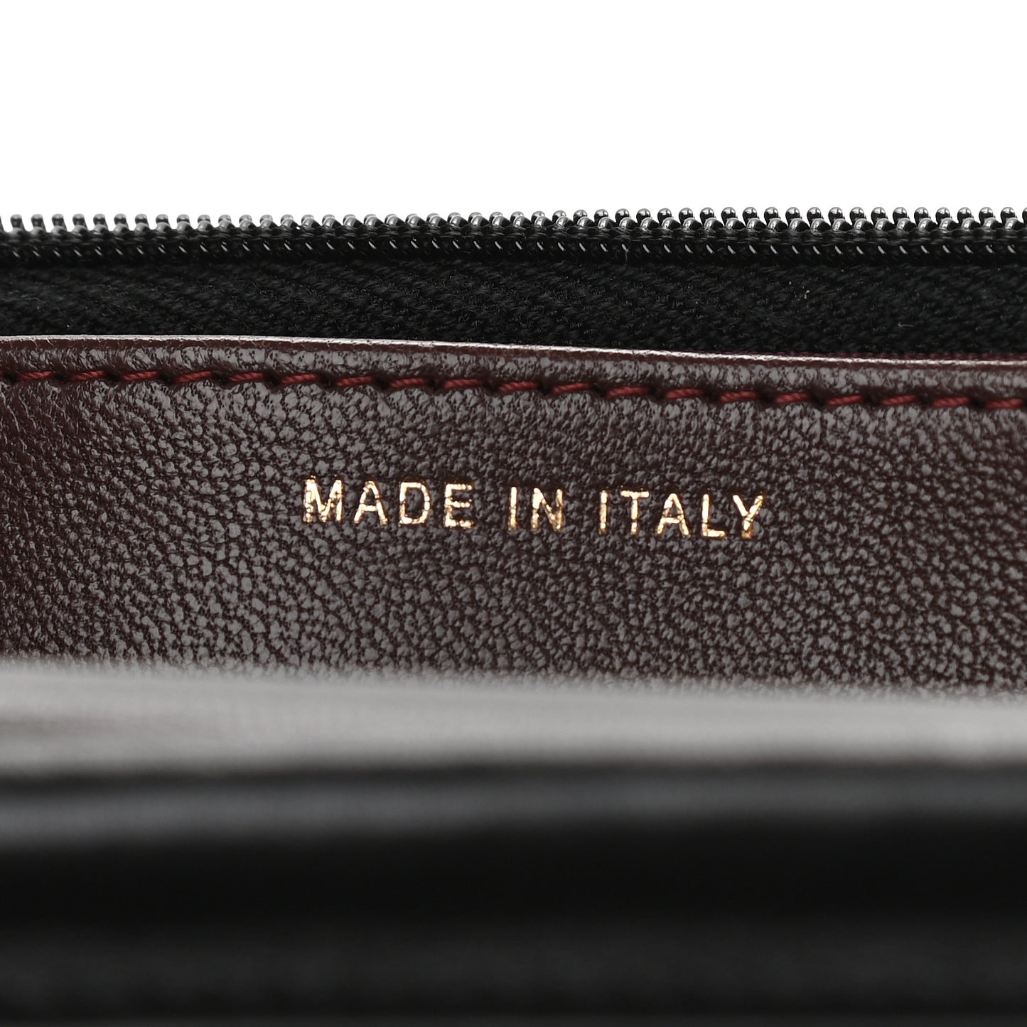 Lambskin Quilted Wallet On Chain WOC Black